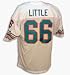 Larry Little Autographed Miami Dolphins White Throwback Jersey with HOF 93 Inscription