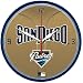 San Diego Padres MLB Round Wall Clock
