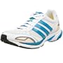 adidas Women's adiZero Ace Running Shoe,White/Turq/Yellow,10 M