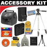 4GB DB ROTH Deluxe Pro Accessory kit For The Canon XF300, XF305 Professional Camcorder