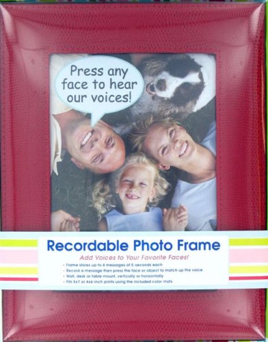 Recordable Message Leather Photo Frame