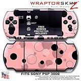 Lots of Dots Pink on Pink WraptorSkinz Skin and Screen Protector Kit fits S ....