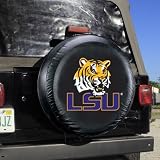 NCAA LSU Tigers Black Tire Cover