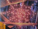5 Foot Diameter Spider Web Lights