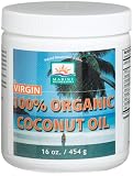 White Egret Organic Coconut Oil, 16-Ounce Plastic Jars (Pack of 2)