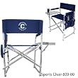 Connecticut Huskies - UConn Portable Folding Sports Chair - Navy w/Embroidery