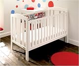 Morston Drop Side Cot Bed White