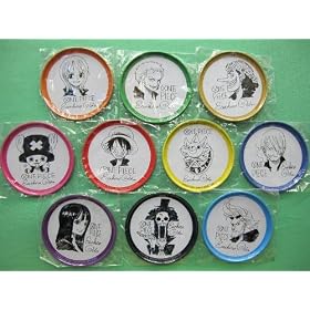 ONE PIECE �����s�[�X �v���~�A���ʃR�[�X�^�[ �y�S10��Z�b�g�z �W�����v�R�~�b�N�X 55�� ���I�v���[���g