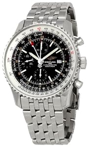 Breitling Men's BTA2432212-B726SS Navitimer World Chronograph Watch from BRIT ARCH OF COUNTRY