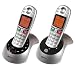 Twin Cordless Phones Geemarc Telecom AmpliDECT 230 Twin DECT Phone Pack - Silver