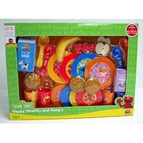 Sesame Street Happy, Healthy and Hungry 25 Piece Food Playset by Sesame Street