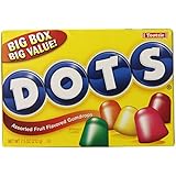 Tootsie Dots Assorted Flavors, 7.5oz Theater Box