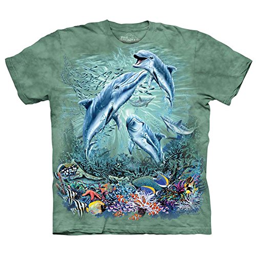 The Mountain Find 12 Dolphins Hidden Adult T-shirt