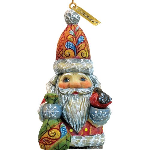G.Debrekht Bag Of Joy Santa Ornament G.Debrekht Bag Of Joy Santa Ornament