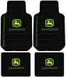 John Deere Factory Logo 4 Pc Floor Mats Set