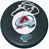Joe Sakic Autographed Colorado Avalanche Hockey Puck