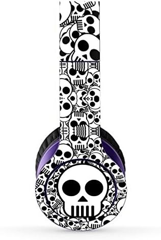 Cartoon Skull Designed Decal Skin for Beats Solo HD Headphones by Dr. Dre (HEADPHONES NOT INCLUDED)