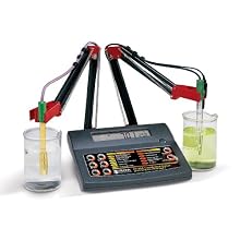 Hanna Instruments HI 255 Combination pH/mV and EC/TDS/NaCl Meter, For Laboratories
