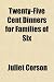 Twenty-Five Cent Dinners for Families of Six