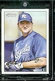 2007 Bowman Heritage # 32 Mike Sweeney - Kansas City Royals - Baseball Card in a Protective Display Case