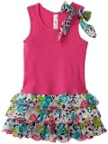 Love U Lots Girls 2-6X Drop Waist Dress