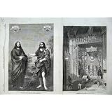1857 Jesus Christ River Jordan Altar Cathedral Seville
