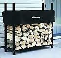 Woodhaven 4ft. Firewood Rack Outdoor w/ Standard Cover