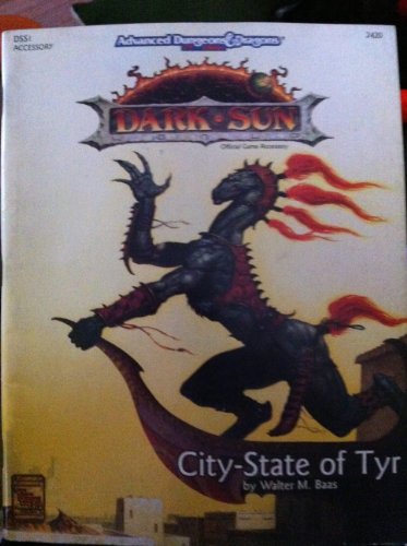 City-State of Tyr (AD&D 2nd Ed Fantasy Roleplaying, Dark Sun Setting)