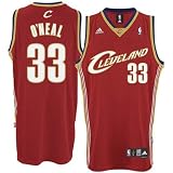 Adidas Cleveland Cavaliers Shaquille O'neal Swingman Road Jersey Large