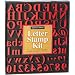 Letter Stamp Kit - Traditional Typeface