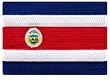 Costa Rica Flag Embroidered Patch Tico Iron-On National Emblem