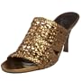 Donald J Pliner Women's Alita-25 Woven Slide,Bronze,5.5 M US