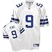 Men's Tony Romo #9 Dallas Cowboys Premier EQT Replithentic Jersey (White-Royal)(Size=SMALL)
