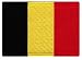 Belgium Flag Embroidered Patch Belgian Iron-On National Emblem