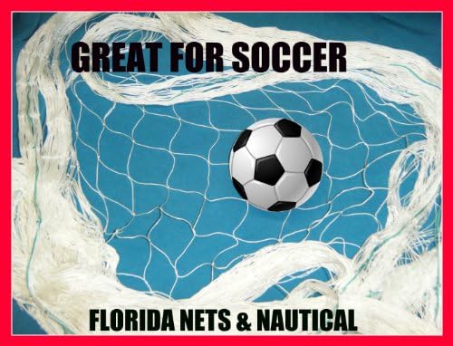 Fishing Net, Soccer, Basketball, Disc Golf Safety Netting. Choose Your Size
