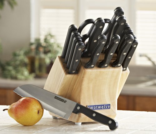 17 Pc. Cutlery Set in Block