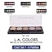 L.A. Colors - 6 Metallic Eyeshadows - Set 1