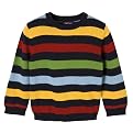Infant Boys' Cherokee&reg; Long-sleeve Striped Crew Neck Sweater - Blue