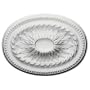 18 1/2"W x 13 1/2"H x 1 7/8"P Saverne Ceiling Medallion