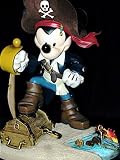 New Disney Pirate Mickey Mouse Big Figurine Statue WDW Fig