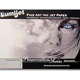 Lumijet Masters Canvas, Textured Semi-Gloss Fine Art Inkjet Cloth, 19 mil, 350gsm, 11 x 17, 20 Sheets.