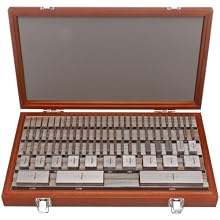 Mitutoyo Steel Square Gage Block Set, ASME Grade 0, Inch