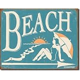 Schonberg - Beach metal Tin Sign 16