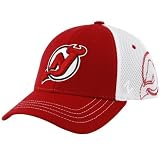 Zephyr New Jersey Devils Red Zfit Basic Logo Flex Hat
