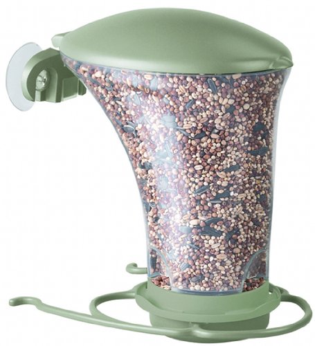 Opus Window Bird Feeder of 4