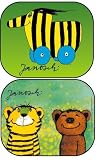 Mottom mo98100 Sonnenschutz, Janosch 2er-Set