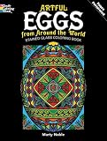 Artful Eggs from Around the World Stained Glass Coloring Book (Dover Design Stained Glass Coloring Book)