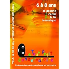 Vol. 1: la cl� de sol, la valeur et la forme des notes 6/8 ans