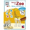 WAS IST WAS mini: Besuch im Zoo. Malen und R�tseln