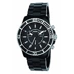 Fossil Men's CH2623 Black Plastic Bracelet Black Analog Dial Chronograph Watch